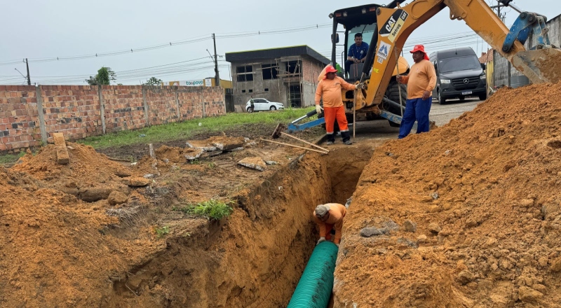 Prefeitura de Manaus reforça drenagem profunda e protege comunidades