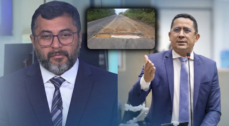 Deputado Daniel Almeida critica promessa não cumprida de Wilson Lima sobre asfaltamento e seus impactos