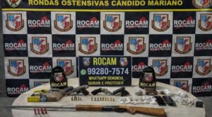 Dois bandidos morrem e três são presos em confronto no Rio Preto