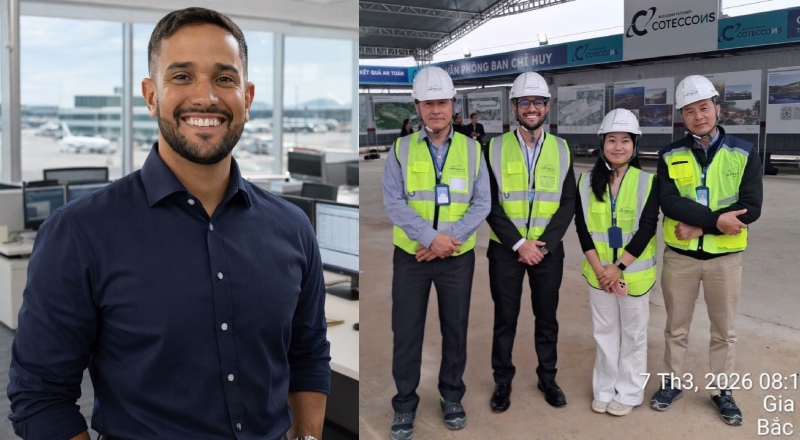 Engenheiro de Manaus lidera projeto de aeroporto bilionário no Vietnã