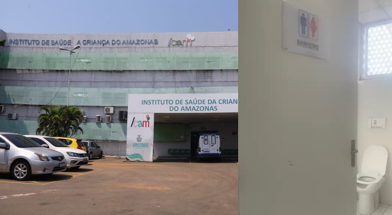 Denúncia: banheiro sujo no ICAM expõe homens e mulheres