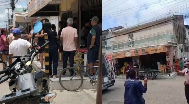 Pistoleiro invade lanchonete e faz vítima em tragédia anunciada