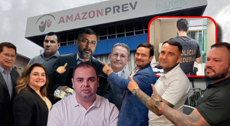 Roberto Cidade e aliados do PL-AM silenciam sobre investigação da PF