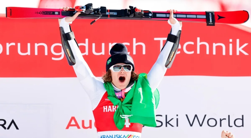 De Novo No Topo: Lucas Pinheiro é ouro na Copa do Mundo de Esqui