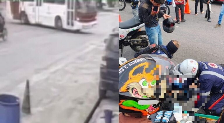 Motociclista de 20 anos morre após colidir com ônibus em Manaus