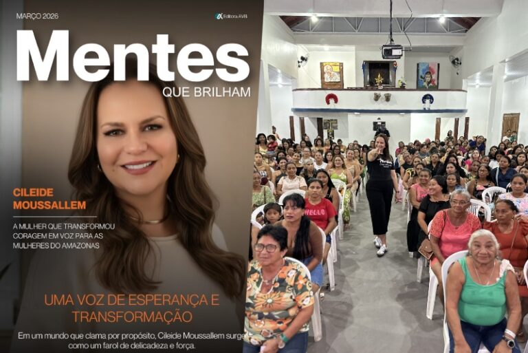 A força da mulher amazonense: Cileide Moussallem brilha em revista