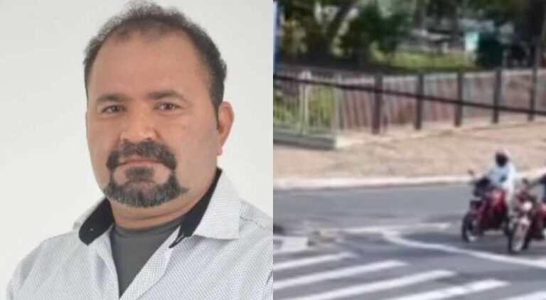 Vídeo mostra momento em que candidato a deputado estadual é atropelado