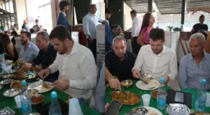 Compromisso com Manaus e valorização do Centro: almoço no Adolpho Lisboa