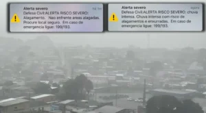 Defesa Civil emite alerta de chuvas intensas em Manaus hoje