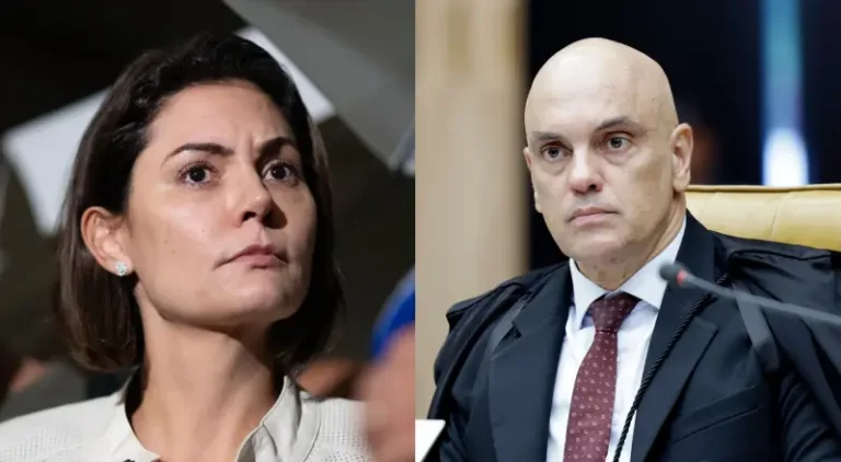Michelle deve se reunir com Moraes para discutir detalhes do caso