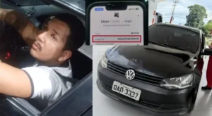 Motorista do Voyage preto enche o tanque e faz frentistas temerem