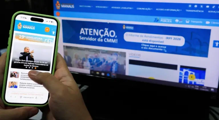 Câmara Municipal de Manaus moderniza site e melhora transparência