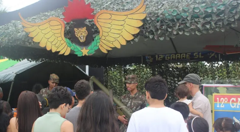 Exército promove evento gratuito para toda a família na Ponta Negra