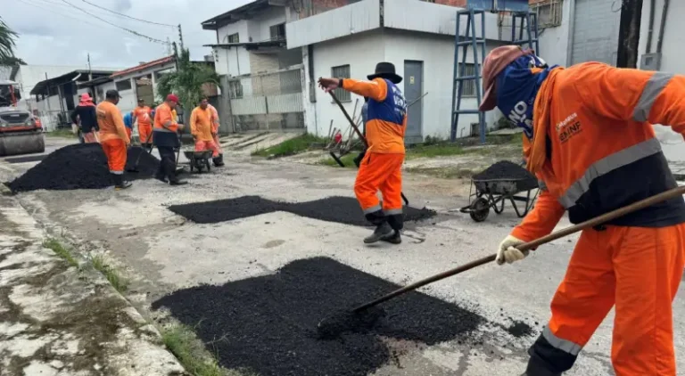 Prefeitura de Manaus leva novo asfalto ao bairro Mauazinho e facilita o trânsito local