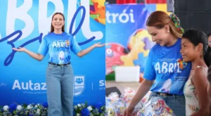 Primeira-dama de Autazes, Renata Pinheiro, apoia o autismo