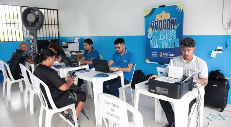 Procon Itinerante: negociação de dívidas na zona Sul de Manaus