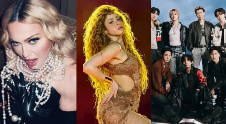 Madonna, Shakira e BTS farão show no intervalo da Copa 2026