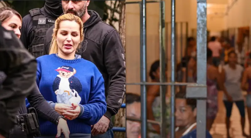 A mãe tá OFF: Deolane enfrentará celas superlotadas no presídio