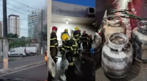 Bombeiros evitam o pior: incêndio em restaurante é contido rápido