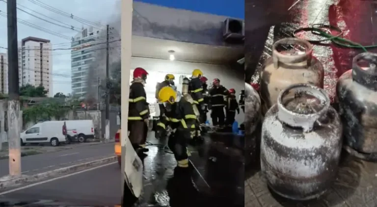 Bombeiros evitam o pior: incêndio em restaurante é contido rápido