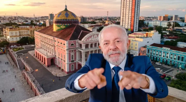 Lula desembarca em Manaus com R$ 7 bilhões para infraestrutura