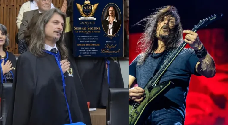 Rafael Bittencourt, guitarrista e imortal da Academia de Letras