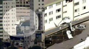 Tudo filmado: tragédia de avião em Belo Horizonte deixa duas vítimas