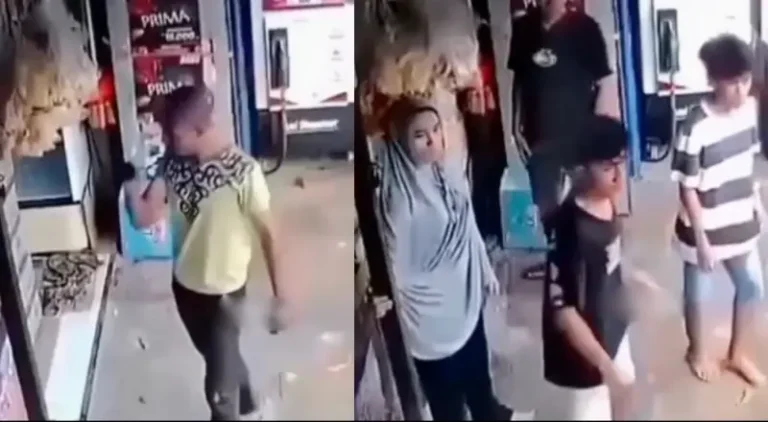 Bora ver se tu aguenta porrada: jovens defendem loja com coragem