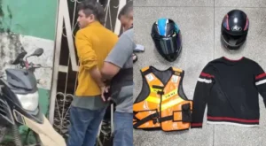 Motoqueiro de app é preso por estuprar passageira em Manaus