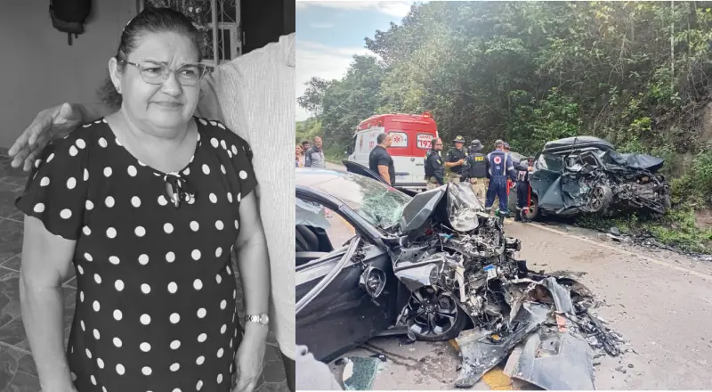 Mulher que morreu em acidente na BR-174 é identificada com tragédia