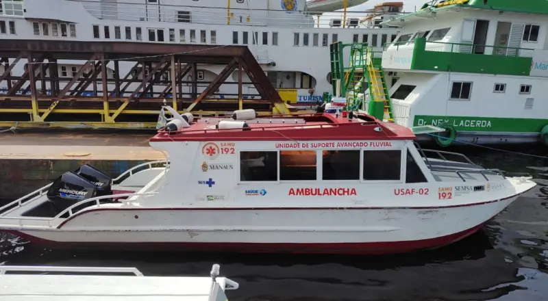 Bandidos furtam 'Ambulancha' do Samu e afetam atendimentos