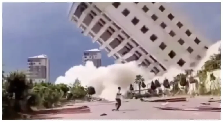 Perdas e desespero! Prédio desaba em terremoto na Venezuela