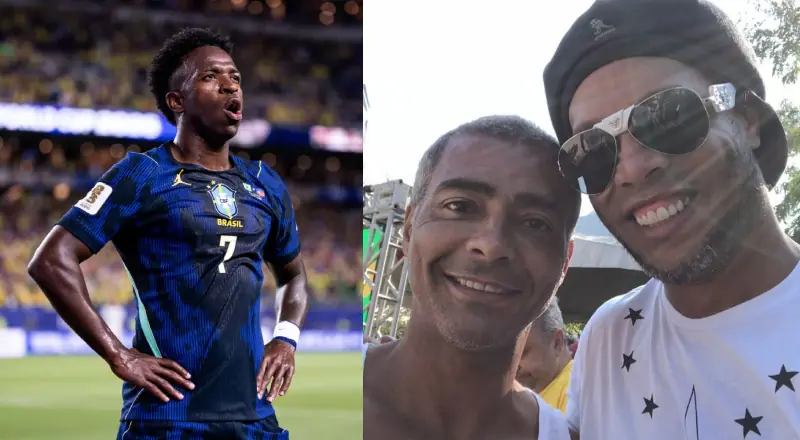 Vini Jr iguala participações em gols de Ronaldinho e Romário na Copa
