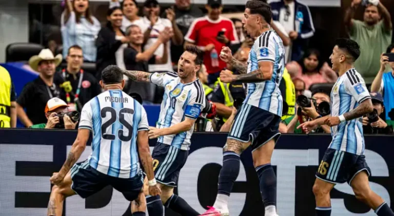 Drama ao alívio hermano: Messi brilha e avança Argentina