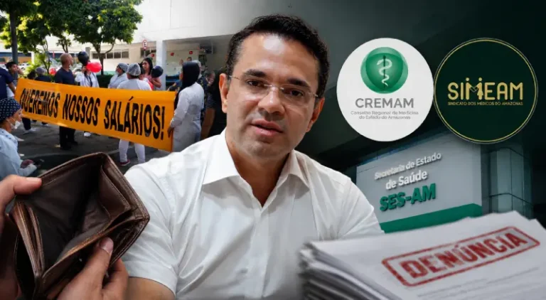 Médicos sem salário no Amazonas: crise na gestão da SES-AM