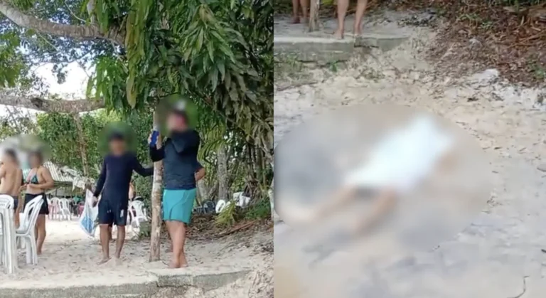 Homem é encontrado morto na Praia da Lua; circunstâncias reveladas