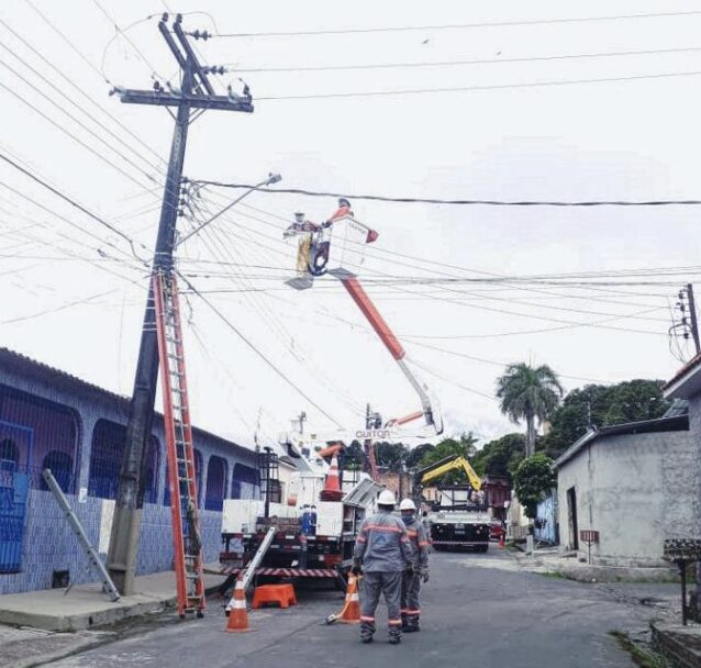 Manutenção na rede elétrica deixará quatro áreas de Manaus sem energia hoje