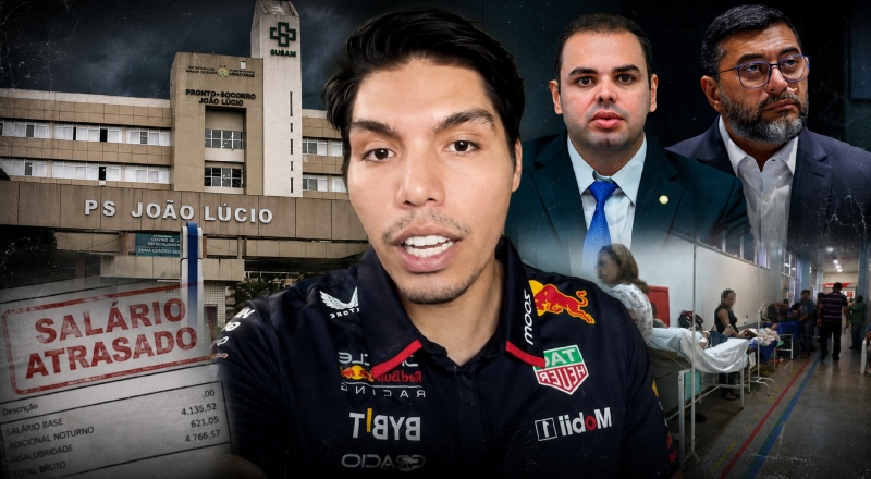 Estudante de medicina denuncia descaso do Governo do AM com saúde pública
