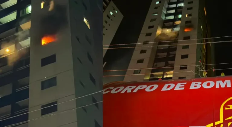 Incêndio atinge apartamento no condomínio de Ilhas Gregas, alerta importante sobre segurança