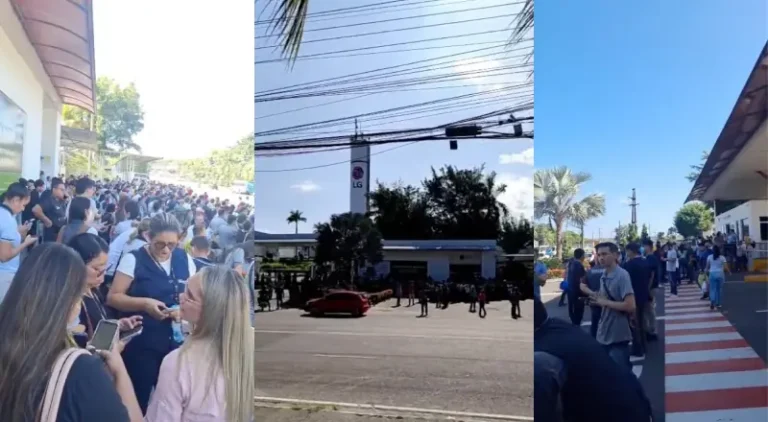 O gás ainda tá forte! Funcionários deixados para casa em Manaus