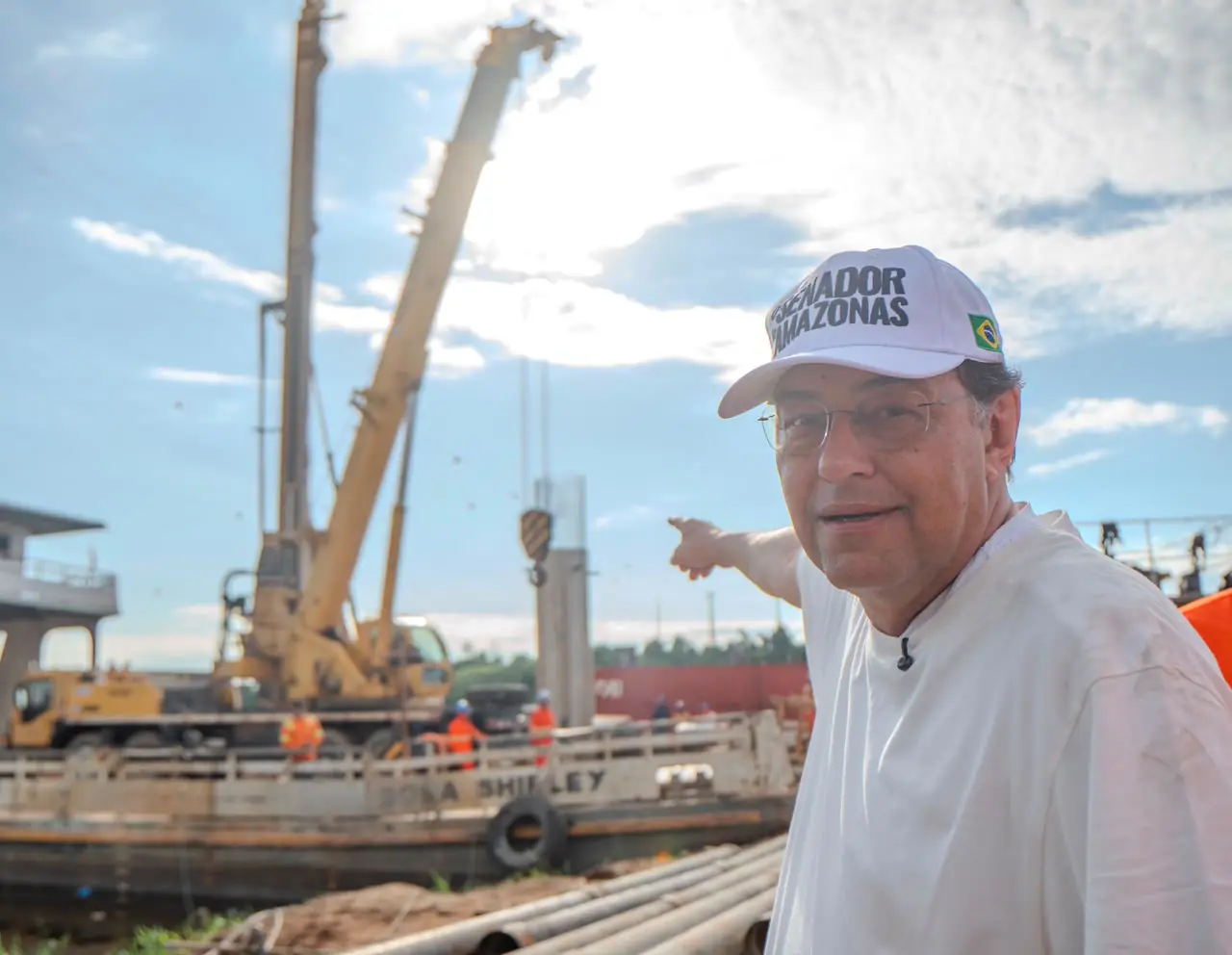 Eduardo Braga comemora decisão do STJ sobre Ponte do Abial