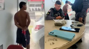 Jovem de 19 anos é preso com drogas em operação policial efetiva