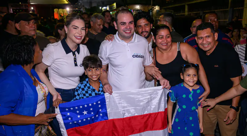 Em ato na Zona Leste, Roberto Cidade busca reeleição para Amazonas