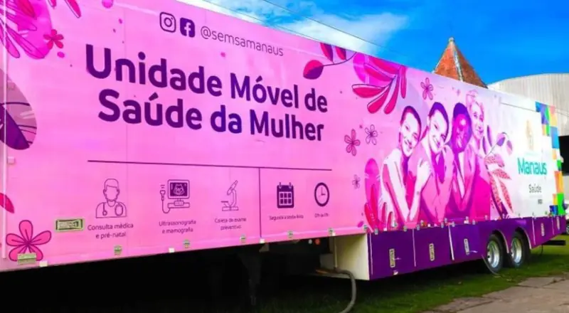 Unidades Móveis de Saúde da Mulher da Prefeitura de Manaus atendem com qualidade e conforto