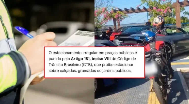 E tome multa! Controle rigoroso no estacionamento de lazer