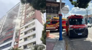 Incêndio em apartamento mobiliza Bombeiros e assusta moradores em Manaus