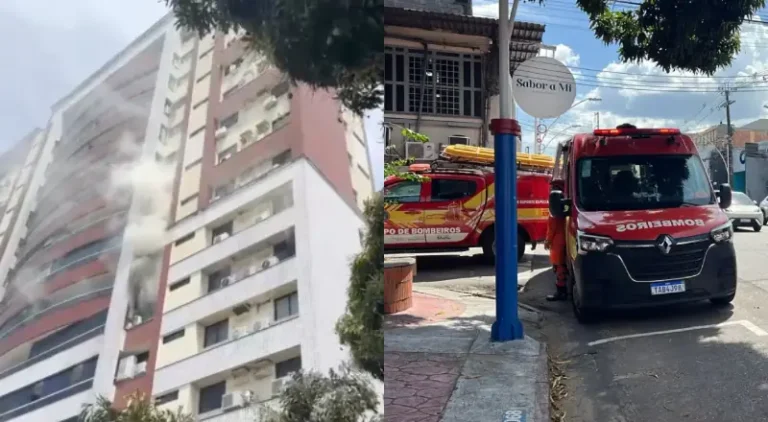 Incêndio em apartamento mobiliza Bombeiros e assusta moradores em Manaus