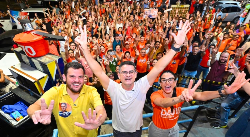 David Almeida abre campanha ao Governo do Amazonas com mobilização eficaz