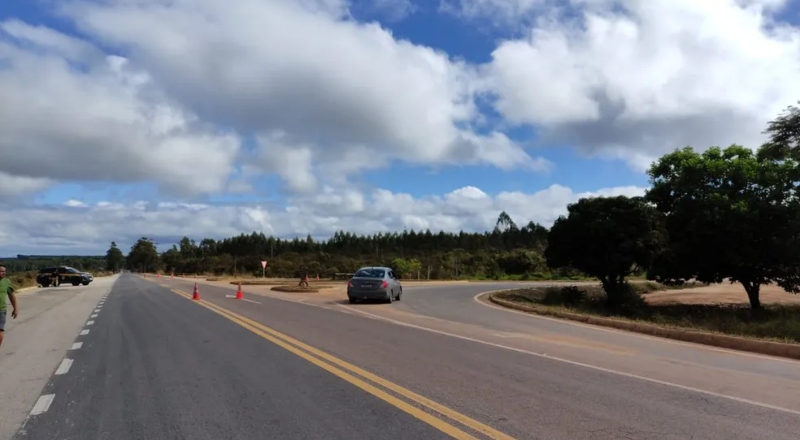 Fuga após abordagem da PRF: acidente grave na BR-251