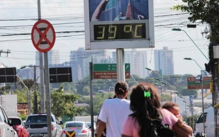 Tempo quente e seco: Amazonas com temperaturas de até 39°C
